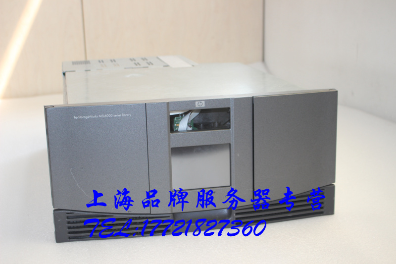 HP MSL6000 Tape Library with LTO3 Drives Whole Machine Testing Shanghai In Stock