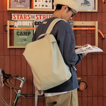 Backpack trendy lightweight airy commuter backpack travel waterproof casual computer school bag college student bag for men and women