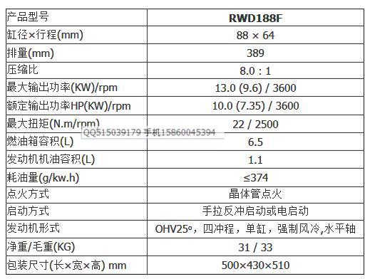 Cruise sword 168F gasoline engine power 170/188/190 gasoline engine gasoline power/with pulley 168