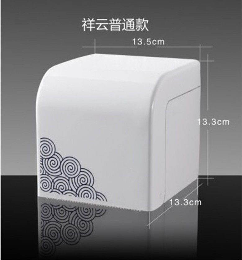 Roll paper rack paper towel holder paper holder green flower porcelain paper frame Xiangyun Paper frame No shaft paper winder-Taobao