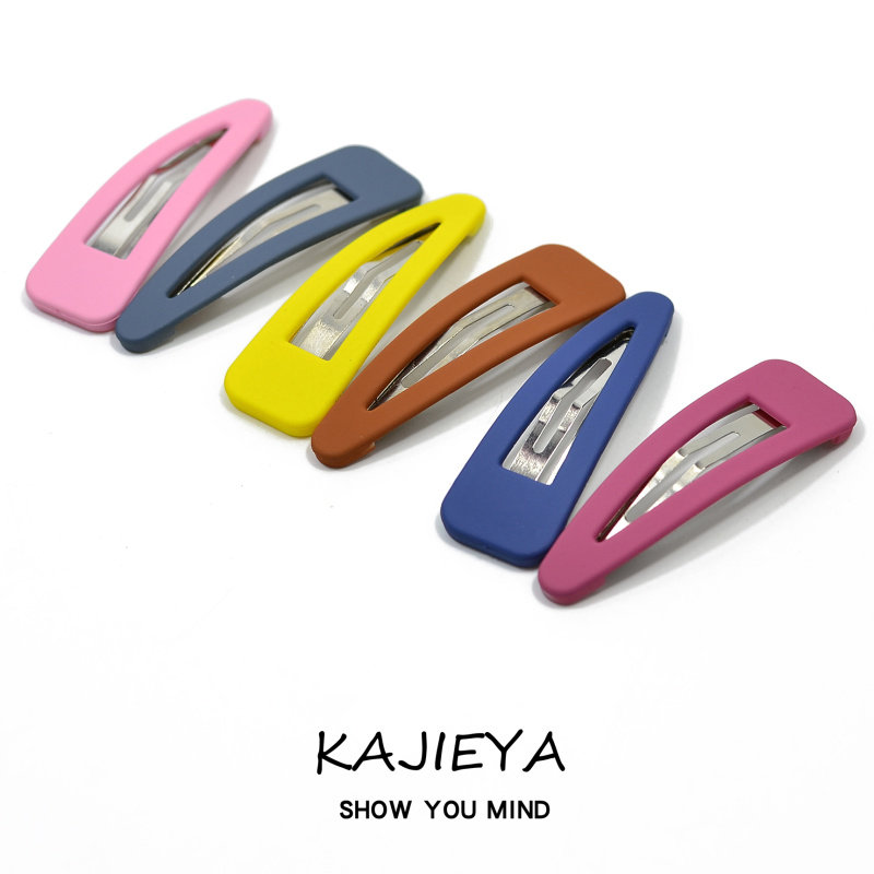Korean girl hairpin hair accessories Japan and South Korea wild matte BB clip edge clip Banghai clip Children's hairpin hair accessories headdress