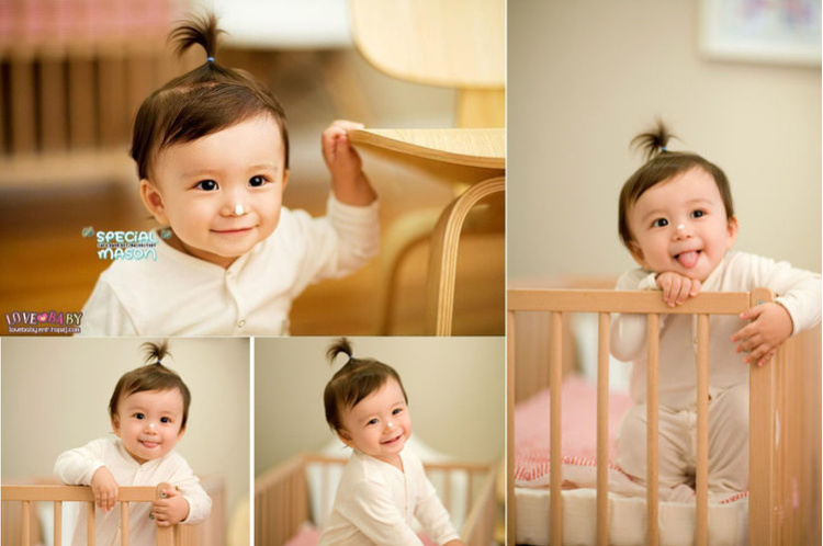 Dây buộc tóc trẻ em dùng một lần băng cao su buộc tóc dây màu tấm kẹp tóc nhỏ 辫 hộp sắt đầu dây phụ kiện tóc bé dây buộc tóc