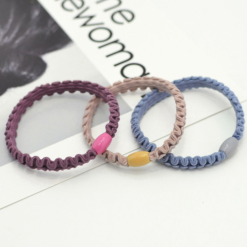 South Korea's new foundation Hair Leather Fascia Hair Leather Fascia Hair Leather Hair Trim Hair Accessories High Elasticity Brief Hair Circles Hair Circles