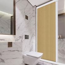 Youshi bathroom door folding 380 telescopic sliding door dry and wet separation waterproof and mildew prevention bath partition manzhe