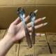 316 stainless steel children's imitation wood grain handle dining spoon