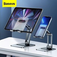 Baseus Phone Holder Desk Mobile Phone Stand Foldable Metal