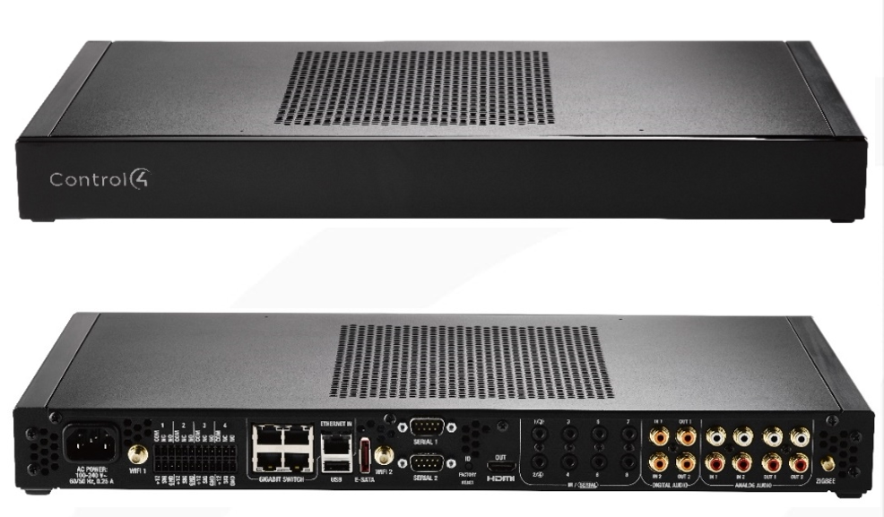 Control4 of the Control4 smart home EA-5 home in the US