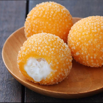 Coconut Juice meatballs 300g 10 Simbroccoli sweet snack Fried Convenience Instant Fried Milk Balls