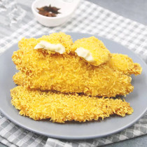 Asian Fish Harbor Geely Rafts Gold Rafts of 20 Fried Semi-finished Western Meal Snack Semi-finished Products