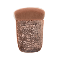 Foundation brush does not eat powder single arc brush fiber hair soft facial makeup beauty blush brush makeup tool brush