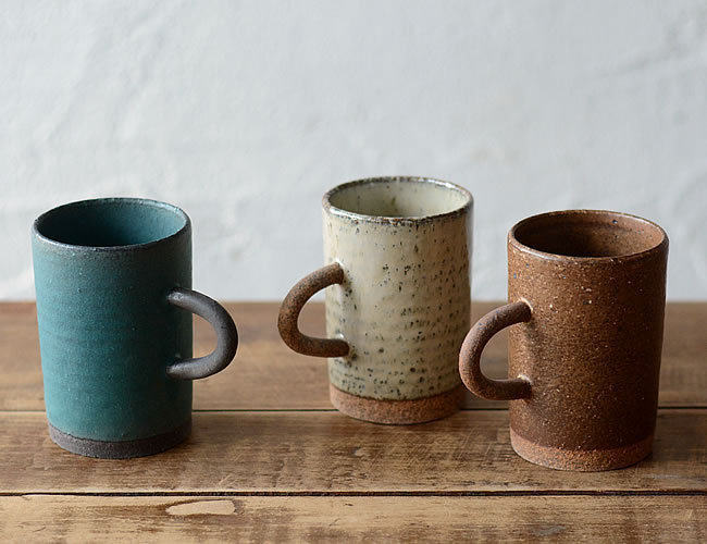 Japanese imported rough pottery retro handmade mug coffee cup tea cup Japanese tableware