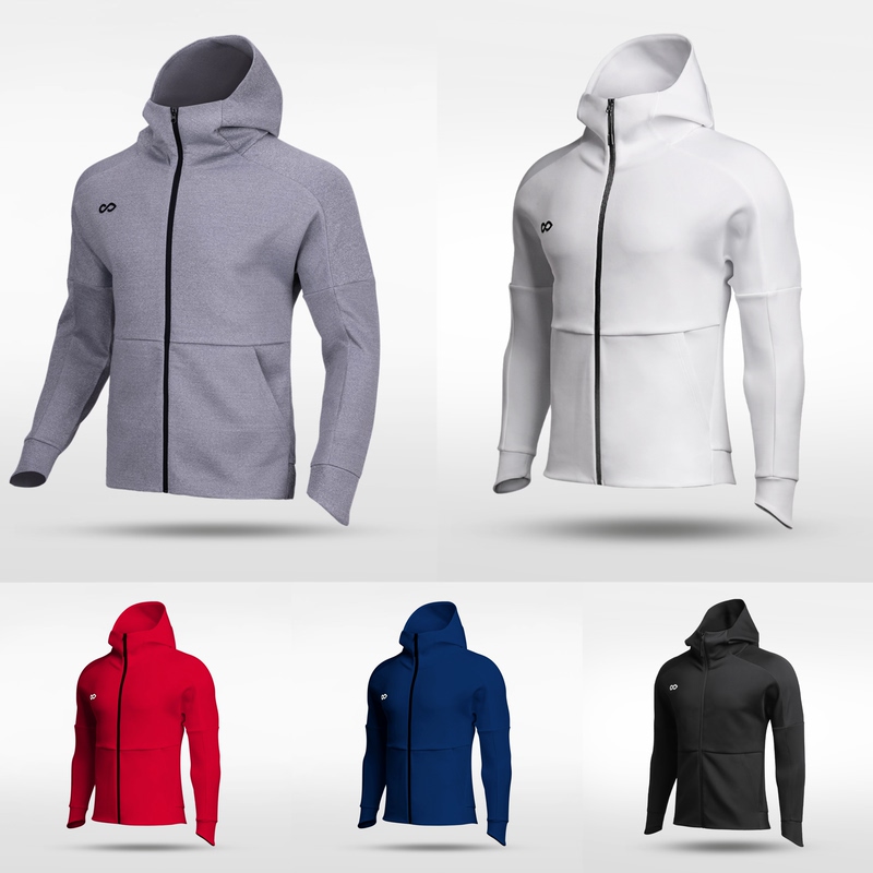 Otk Sports Cikers Windrunner Series Sports Jacket Performance Wear Solid Color Adult Football Basketball