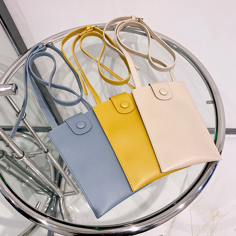 Vertical mobile phone bag 2022 summer new forest series portable small bag female small fresh casual one-shoulder Messenger bag