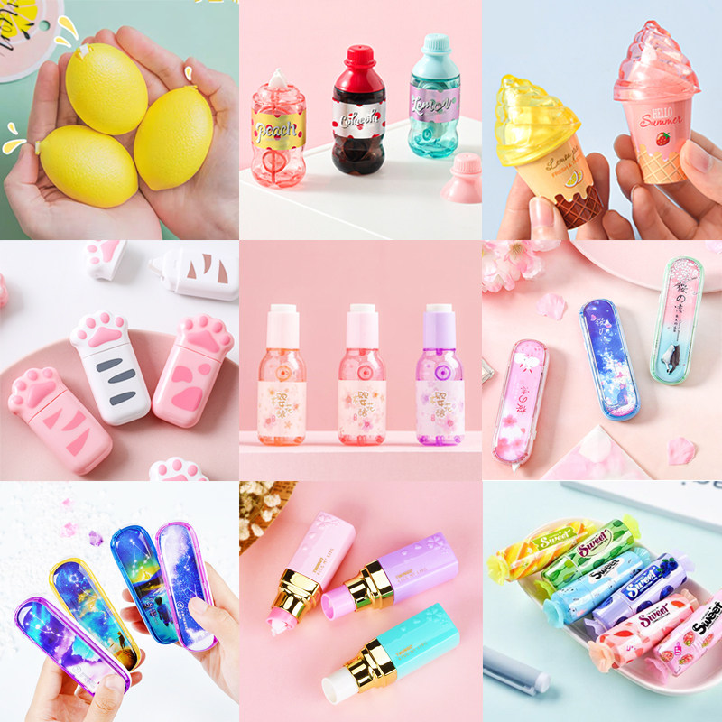 Creative Cute Milk Tea Correction With Dessert Ice Cream Modelling to change with students Little Fresh Amendment with wholesaling