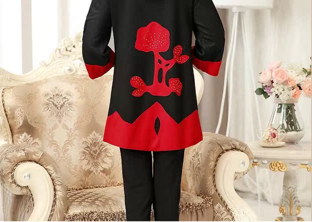 Áo khoác nữ trung niên mùa thu và mùa đông Người mẹ béo 40-50 tuổi Phiên bản Hàn Quốc của chiếc mũ trùm đầu cộng với áo gió mỏng phân bón XL áo sơ mi nữ trung niên