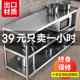 Kitchen stainless steel shelf floor multi-functional cabinet pot storage rack shelf household vegetable shelf