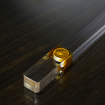 MINGJIA nameplate oil side assistant strap acrylic material handmade leather tool