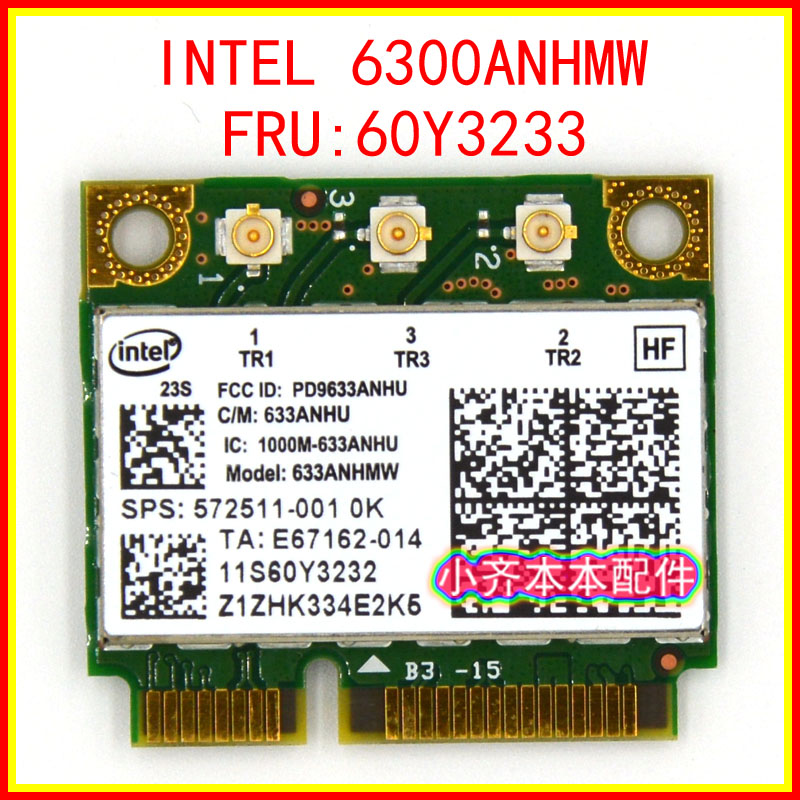 intel 6300 6300agn wireless network card Y460 X230 X220 T410 T420 T430