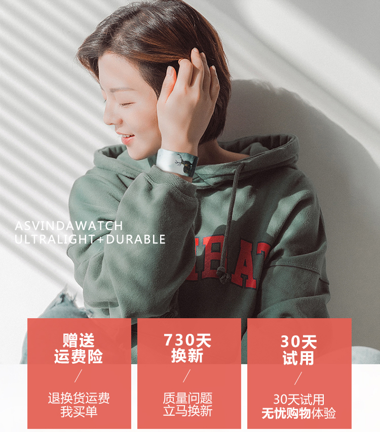 德国Papr watch 概念纸质手表 防水撕不烂 图1