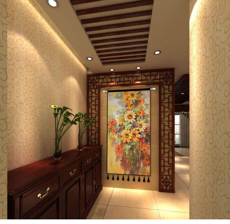 Nordic bức tranh châu Âu vải vải treo nền tấm thảm lối vào phòng khách lớn sơn trang trí bức tranh vải nhà bị chặn - Tapestry thảm decor phòng ngủ