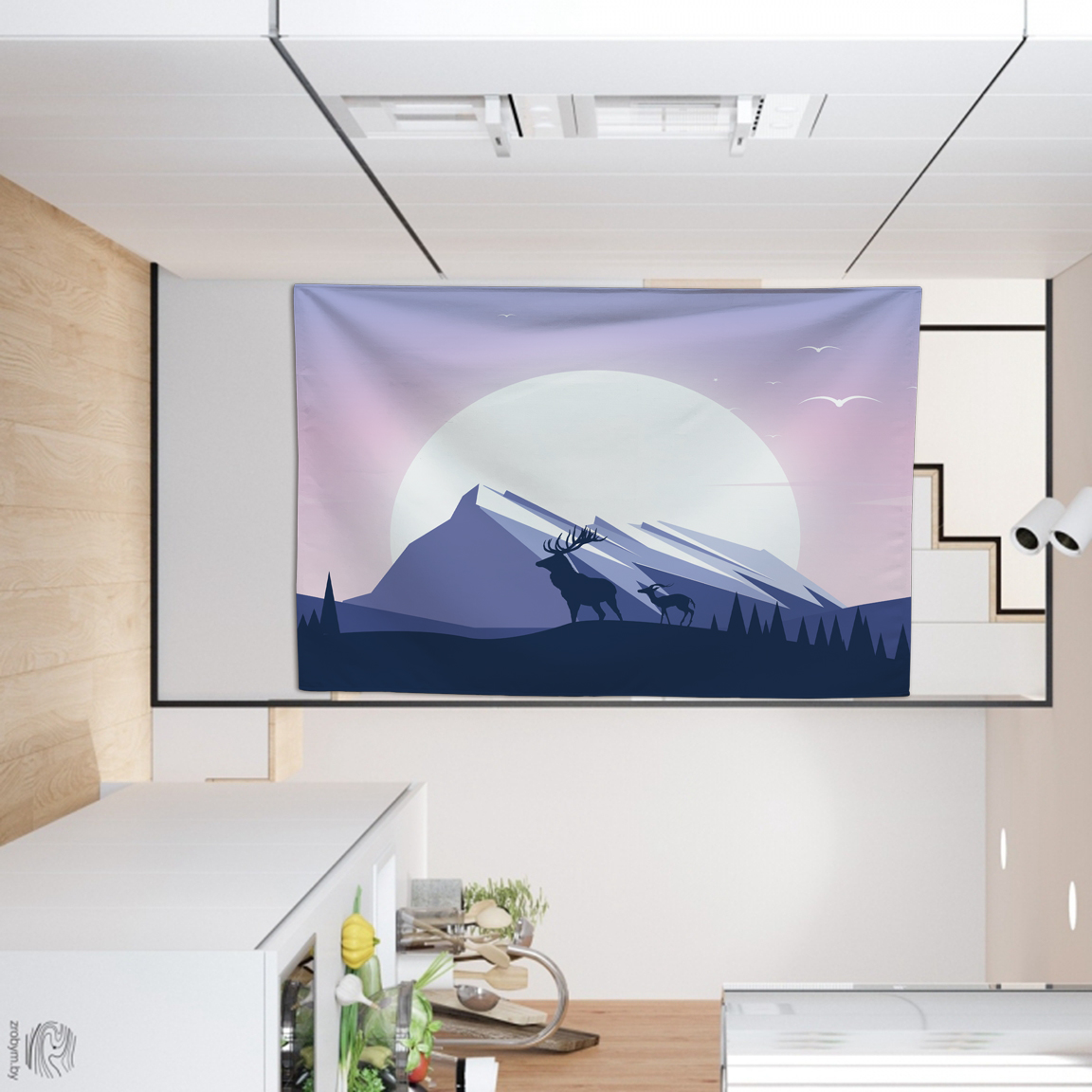 Nordic ký túc xá ins nhật vải treo thảm sống tường nền phòng bao gồm ròng đỏ trái tim cô gái vải nền phòng ngủ cạnh giường ngủ - Tapestry thảm treo đầu giường