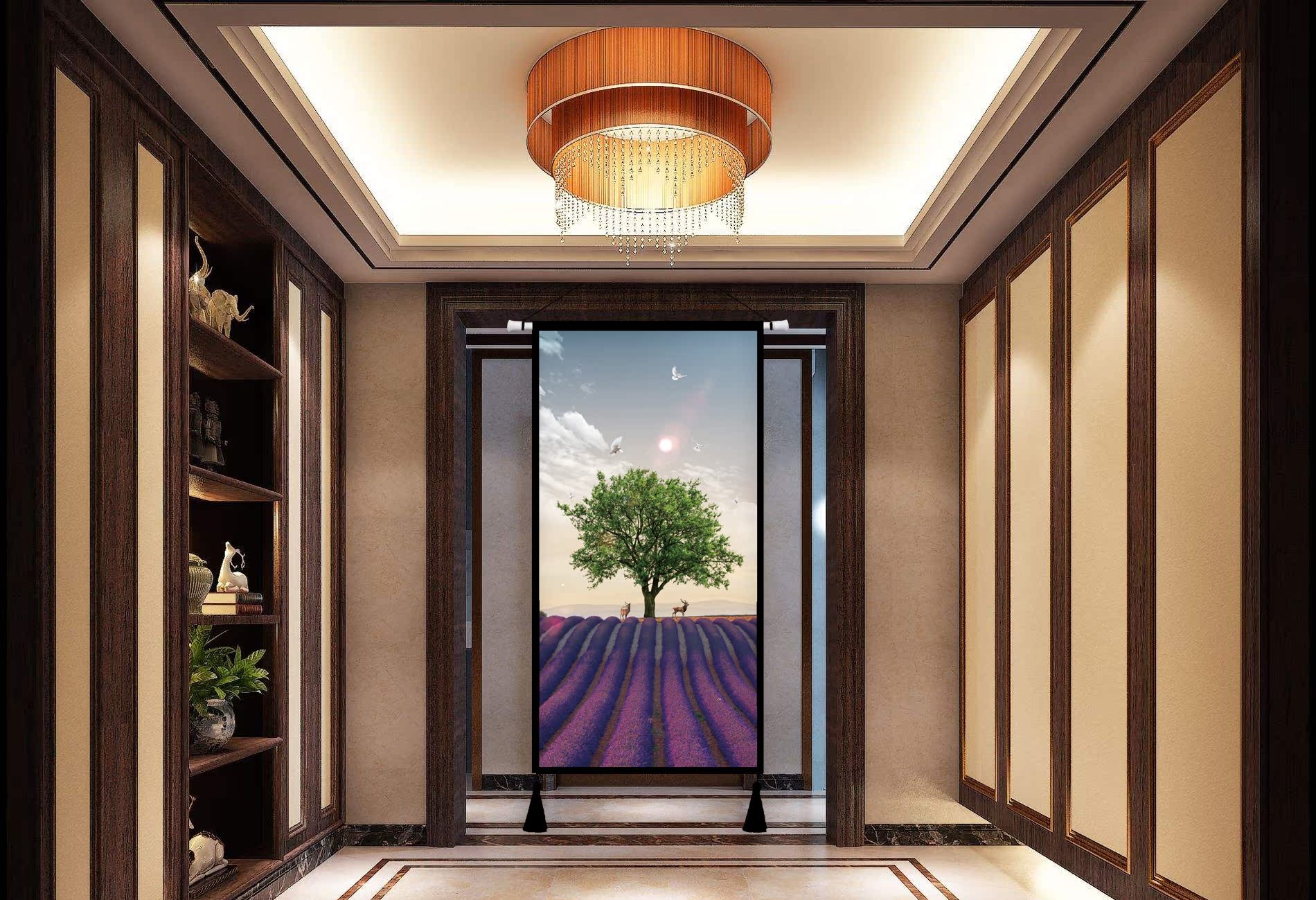 May mắn may mắn B & B gió tấm thảm cuộc sống cây trang trí bức tranh phòng khách treo tường sơn phòng ngủ vải bức tranh tấm thảm thảm treo tường one piece