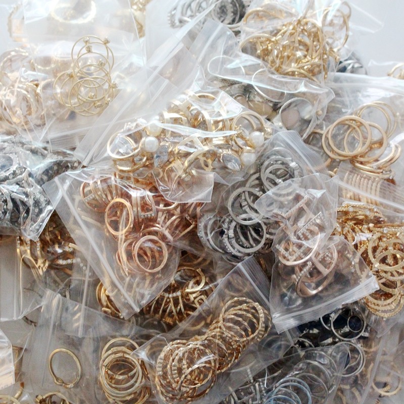 Bague mixte OTHER   en Alliage argent plaque plaque or - Ref 3088381 Image 1