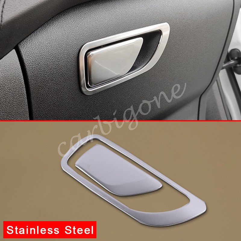 For Ford Escape Kuga 2020 Steel Matte Armrest Window Lift Switch Cover Trim LHD