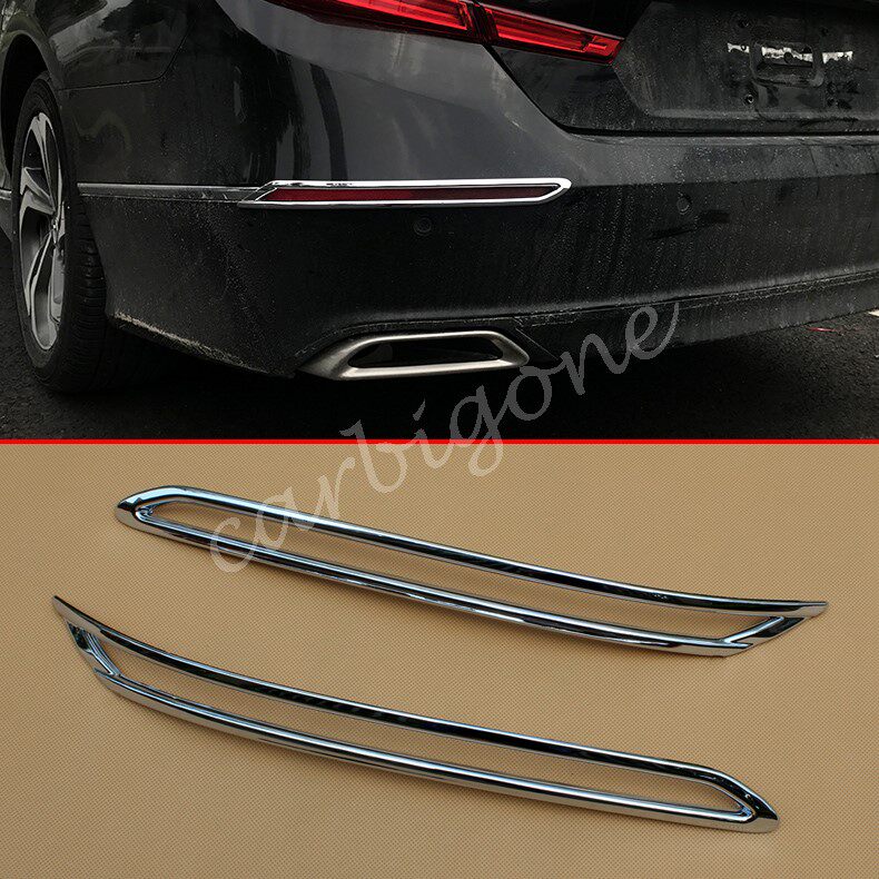 Chrome Front Fog Light Cover For Honda FIT Sport//EX//EX-L 2018-2020 Accessories