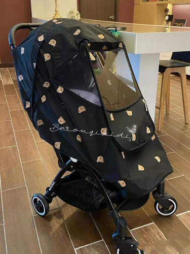 Коляска, ветрозащитный дождевик, детский защитный удерживающий тепло ветрозащитный чехол для выхода на улицу