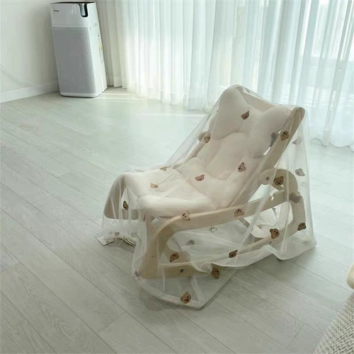 Брендовая детская коляска, москитная сетка, ветрозащитное летнее дышащее средство от комаров, с медвежатами