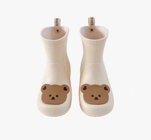 Брендовый детский нескользящий мультяшный дорожный дождевик для раннего возраста, с медвежатами