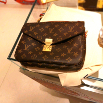 2021 new fashion leather womens bag fashion all-match color postmans bag old flower chain armpit bag shoulder messenger bag