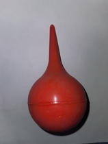 Trumpet leather tiger blowing ball ear cleaning ball cleaning ball blowing ball dust removal cleaning air blower