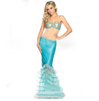 Ds trang phục nàng tiên cá trang phục công chúa cosplay đồng phục quyến rũ nàng tiên cá trang phục sân khấu Halloween - Cosplay cosplay one piece