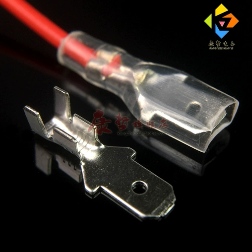 100 наборов из 4,8 заглушек+защитные клеммы проводки холодного давления используются с разъемами с подключением с вставленными пружинами