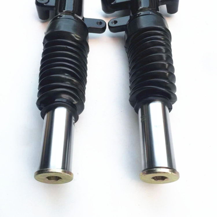 Phụ kiện xe máy Yamaha đại bàng nhanh vẫn cổ áo Yuet di chuyển ZY125T giảm xóc trước phuộc trước lắp ráp giảm xóc trước - Xe máy Bumpers nhún xe wave