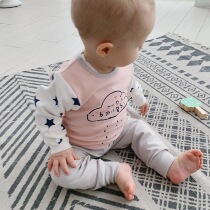 Baby autumn clothing set cotton children thermal underwear baby children autumn clothing boys autumn pants girls autumn and winter cotton