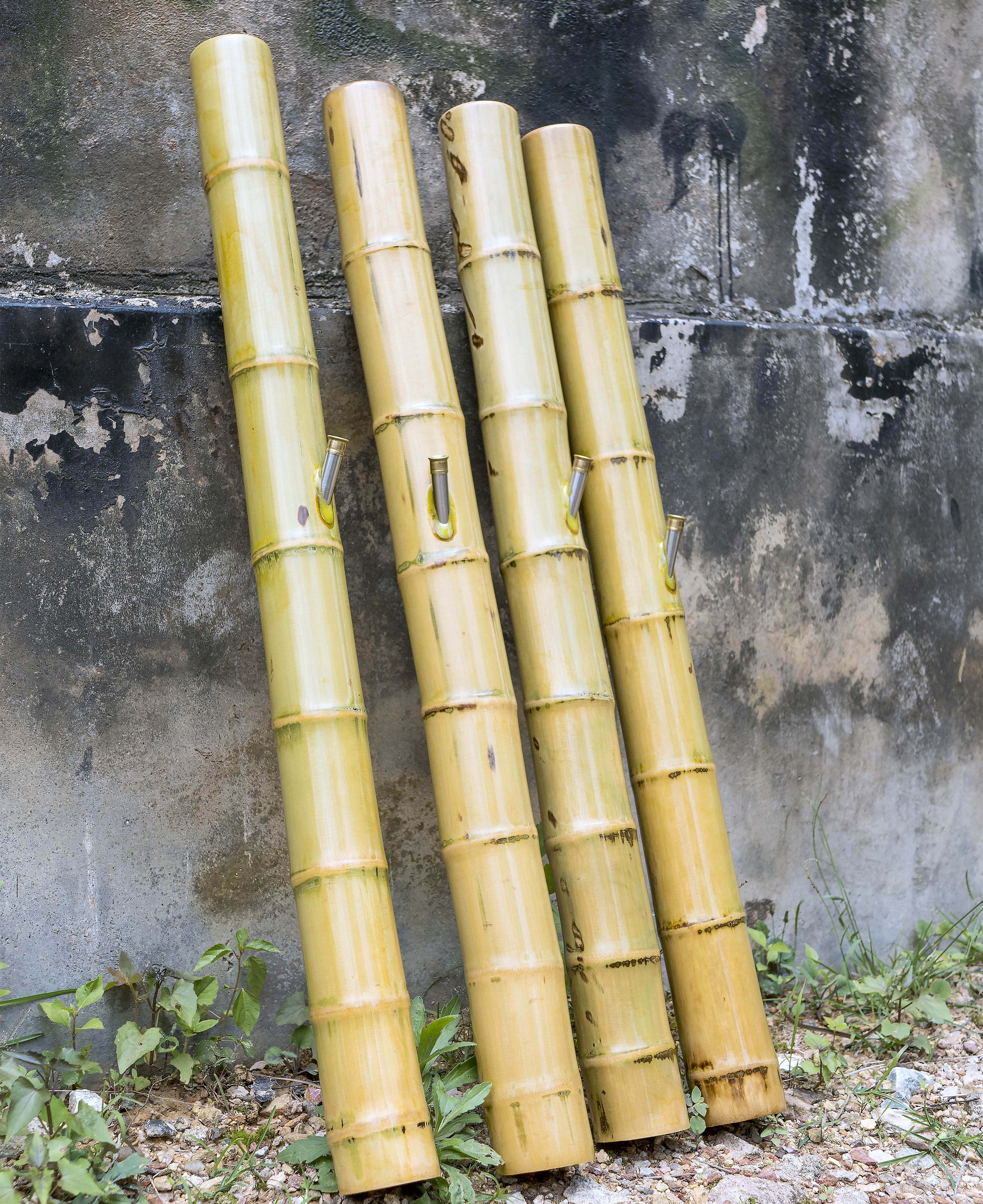 Bamboo Hookah-Extraordinary Long Edition Guangdong Yunnan Bamboo Smoking Pot Zhanjiang Smoking Gun can be customized in length and thickness