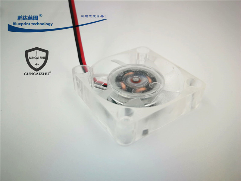 Silent 3007 3cm cm transparent 12V5V3.3V thin 30*30*7mm graphics card 3D printing cooling fan