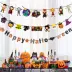 Halloween trang trí cờ cung cấp lễ hội ma ám nhà thanh cảnh bố trí đạo cụ ma đầu nhện bí ngô kéo hoa - Sản phẩm Đảng / Magic / Hiệu suất