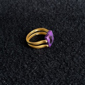 South africa shujulai imperial purple brand ring s925/(ruomi) azb16736