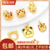 Аксессуар, аксессуары, металлическая подвеска ручной работы, браслет из красной нити, брелок