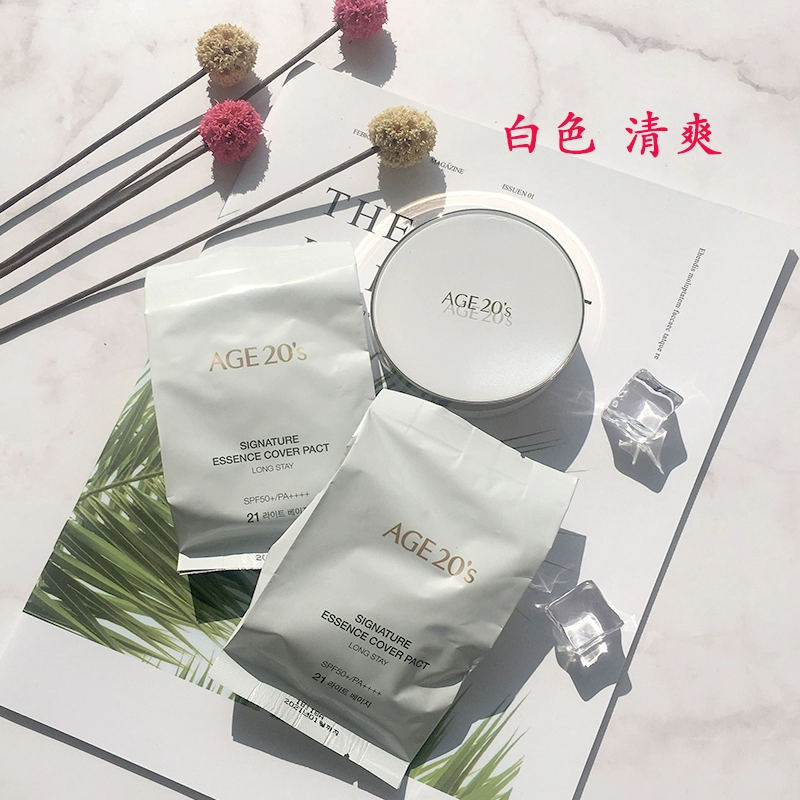 Kem nền Aijing Air Cushion BB Gouache Hàn Quốc Dưỡng ẩm làm sáng da Che khuyết điểm kéo dài - Kem BB