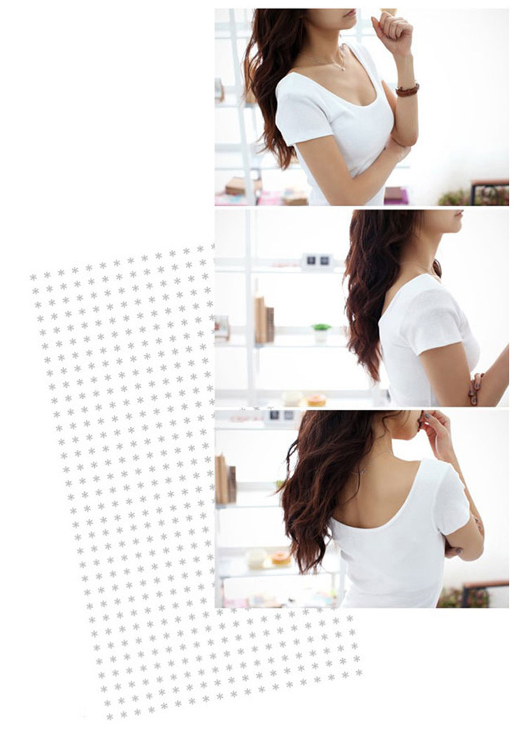 纯棉短袖t恤女U领短款夏装韩范修身百搭性感纯色打底衫半袖女体恤详情37