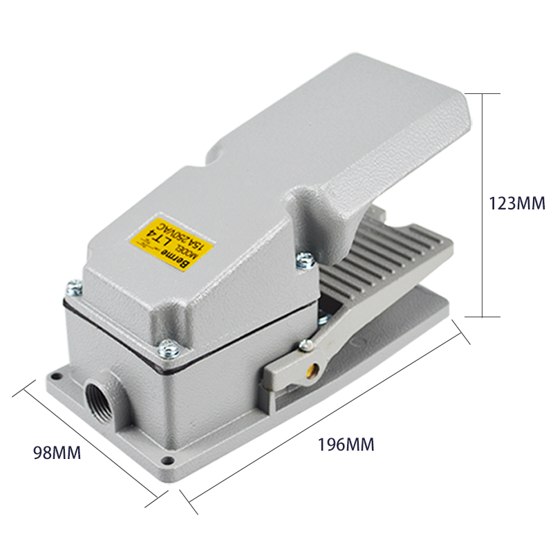Berme Foot switch Machine tool accessories LT4 Foot switch Point switch Reset switch