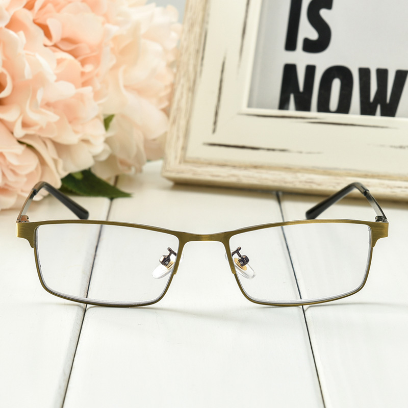 Discoloration spring mirror legs Old flower glasses Men and women Changing Colors Old Flowers Glasses Elderly Reading Light Blocking Old View Mirror