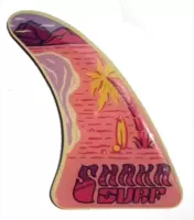 Розовый хвостовой плавник