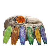 [Shaka Surf] оригинальная доска для серфинга, рыбная доска, магнит на холодильник, серия «Бесконечное лето» для дома, острова