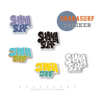 (Shaka Surf) shakasurf sticker waterproof reflective car sticker